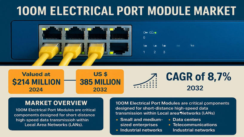 100M Electrical Port Module Market: Global Market Size, Growth Drivers, and Forecast 2025–2032