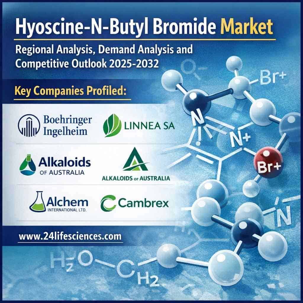 Hyoscine-N-Butyl Bromide Market Size to Reach USD 558 Million by 2031 | Growth Trends & Insights