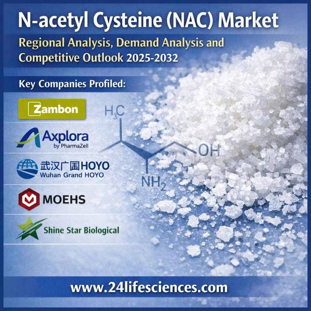 N-Acetyl Cysteine (NAC) Market Size to Reach USD 198 Million by 2031 | Growth Forecasts & Insights