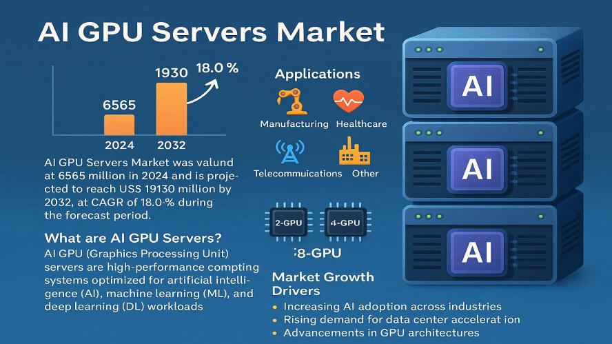 AI GPU Servers Market: Key Drivers, Challenges, and Opportunities 2032