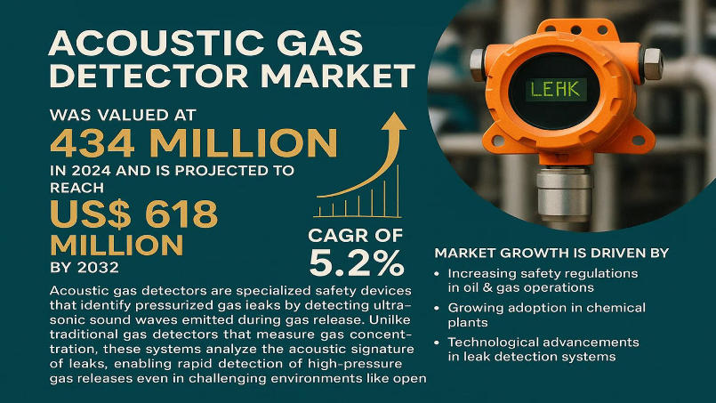 Acoustic Gas Detector Market: Trends, Insights, and Strategic Developments 2032