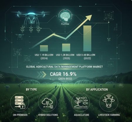 Agricultural Data Management Platform Market Expansion Analysis with 16.9% CAGR from 2026–2032
