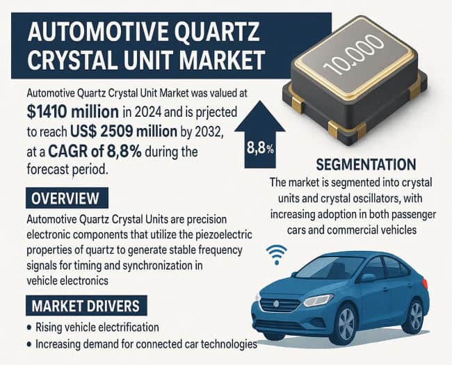 Automotive Quartz Crystal Unit Market Size and Top Players