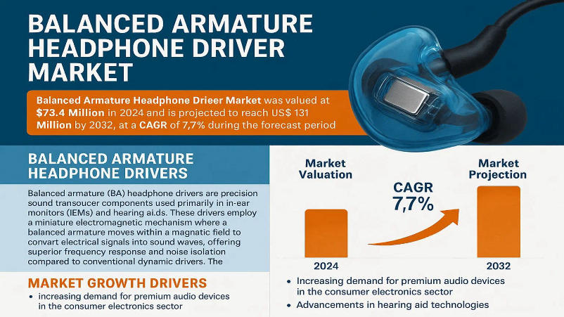 Balanced Armature Headphone Driver Market: Global Industry Trends, Audio Technology Evolution, and Forecast 2025–2032