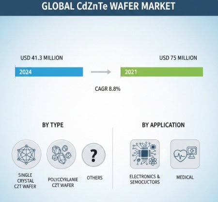 CdZnTe Wafer Market  Analysis, Key Players, Segmentation, Application And Forecast 