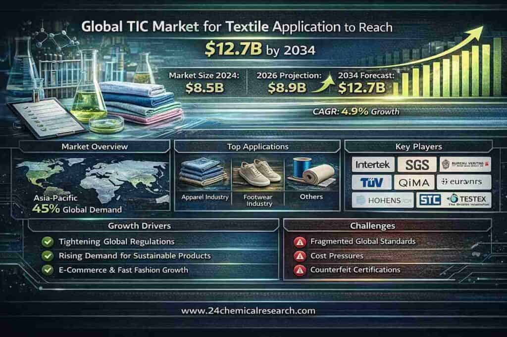 Quality Assurance Demand Fuels Textile Testing Market Toward .7B Valuation 