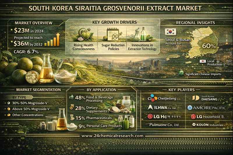Who are the Key Players in South Korea’s Siraitia Grosvenorii Extract Market?