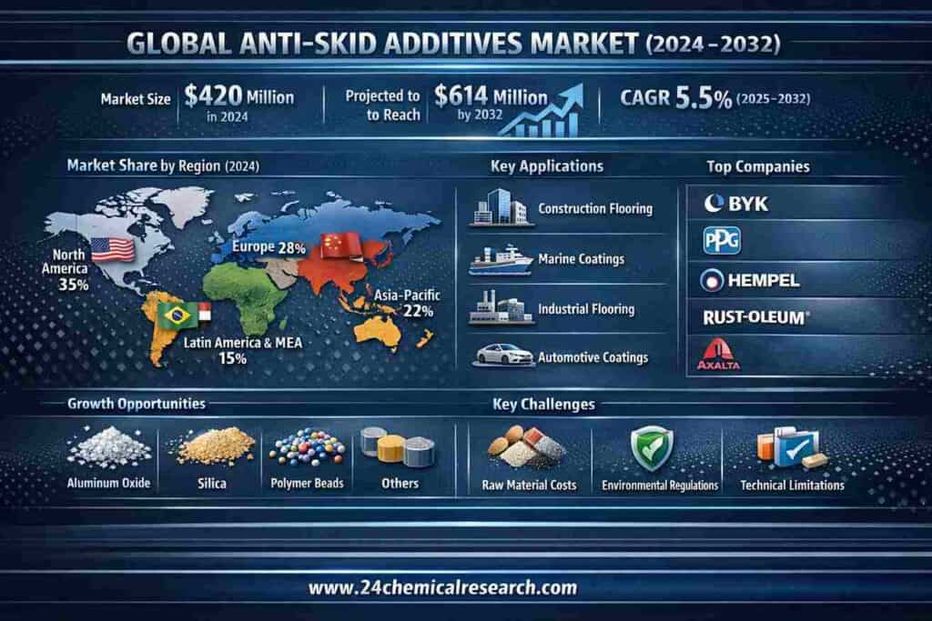 How are safety regulations shaping demand for anti-skid additives across industries?