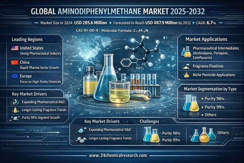 東南アジアのアセチルコリン市場：2024年3,450万米ドル規模、神経科学研究の進展で2032年までCAGR 5.6%成長