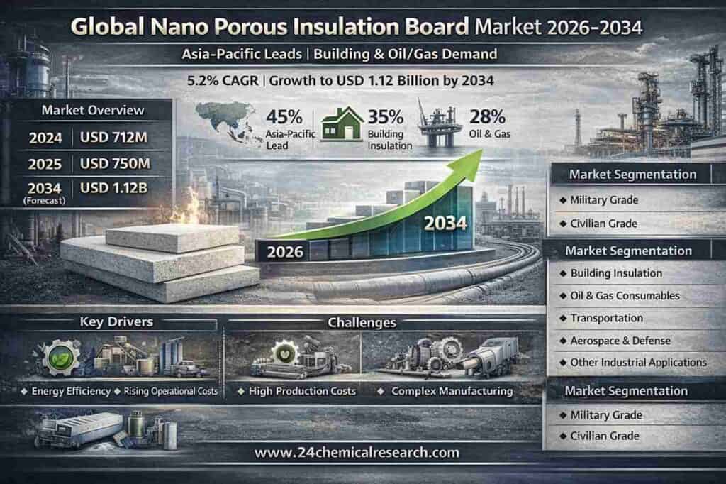 Nano Porous Insulation Board Market Growth 2026-2034: Asia-Pacific Leads Building & Oil/Gas Demand