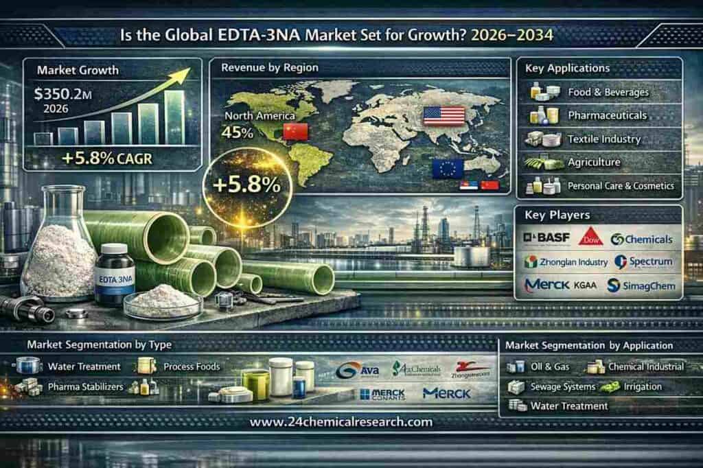 Global EDTA-3NA market challenges and risks analysis covering regulatory issues and supply-chain constraints