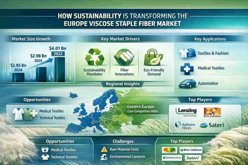 How Sustainability Is Transforming the Europe Viscose Staple Fiber Market