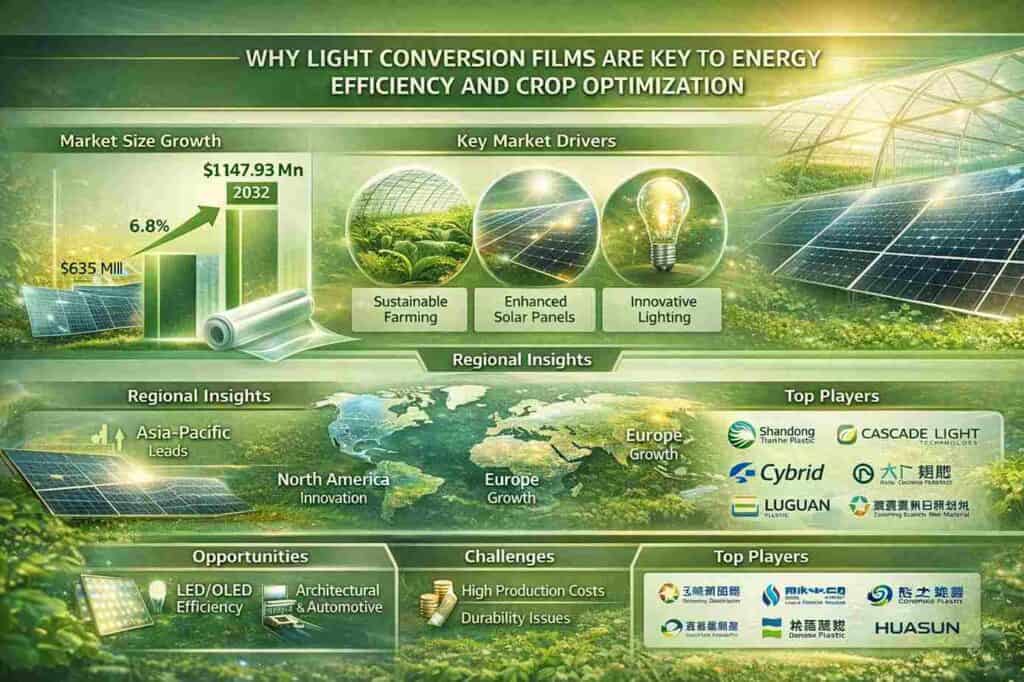 Why Light Conversion Films Are Key to Energy Efficiency and Crop Optimization