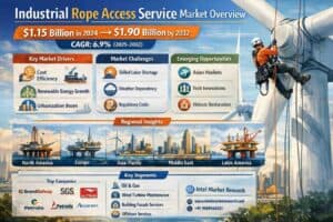 global Industrial Rope Access Service market |CAGR of 6.9%