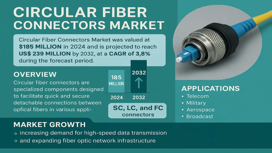Circular Fiber Connectors Market: Global Industry Trends, Technology Advancements, and Forecast 2025–2032