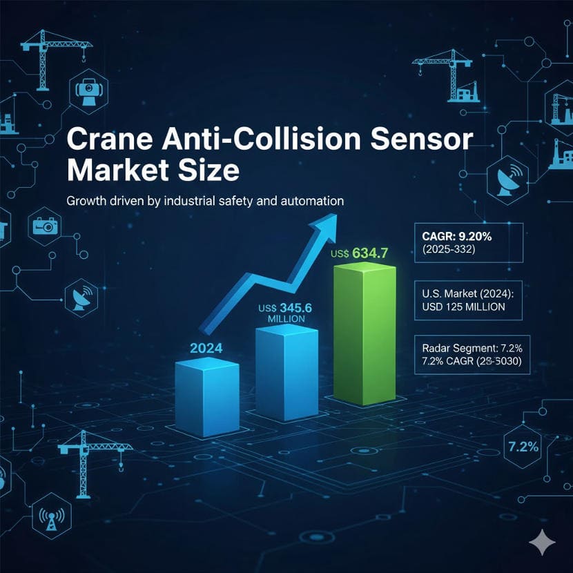 Crane Anti-Collision Sensor Market: Market Size, Growth Drivers, and Forecast 2025–2032