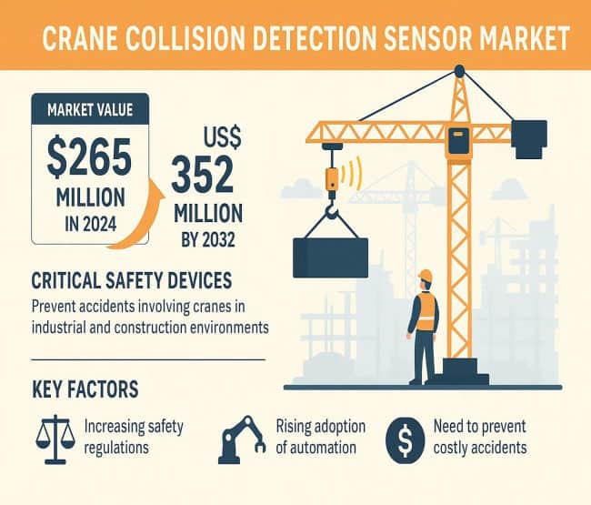 Crane Collision Detection Sensor Market: Market Size & Top Trends