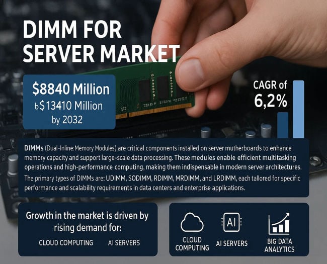 DIMM for Server Market: Top Trends and Market Forecast
