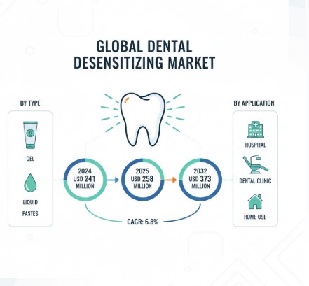 Dental Desensitizing Market  CAGR Overview : Growth, Share, Value and Trends Insights