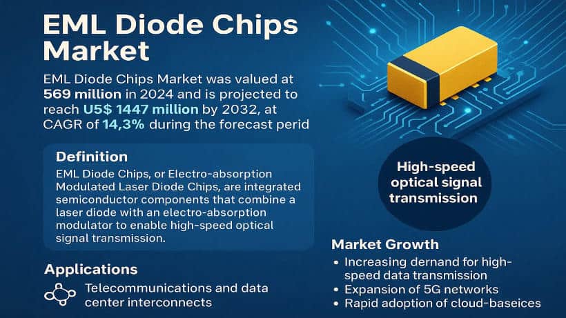 EML Diode Chips Market: Global Market Size, Growth Drivers, and Forecast 2025–2032