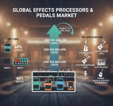 Effects Processors and Pedals Market  Analysis, Investment Feasibility & Trends Industry Trends and Forecast 