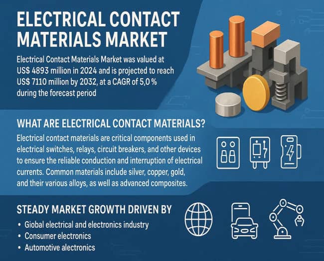 Electrical Contact Materials Market: Key Players and Market Size