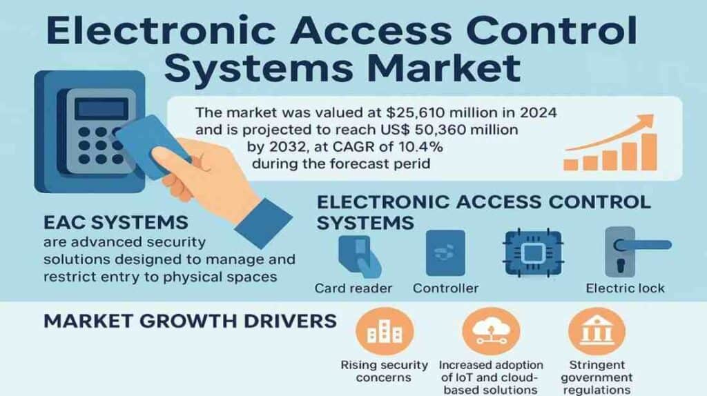 Booming Demand Pushes Electronic Access Control Systems Market Past USD 50 Billion