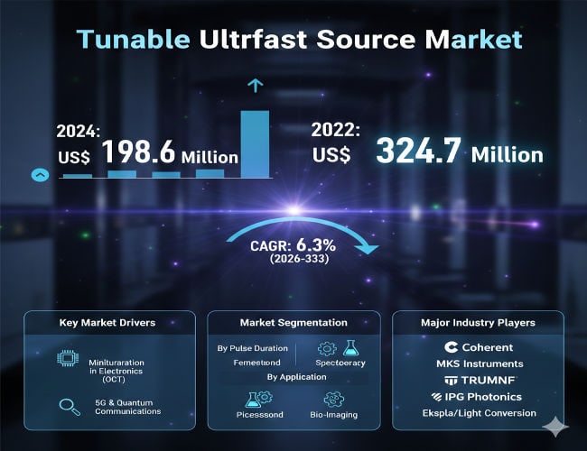 Tunable Ultrafast Source Market: Emerging Trends and Market Size