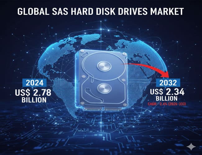 Global SAS Hard Disk Drives Market: Market Size & Key Players