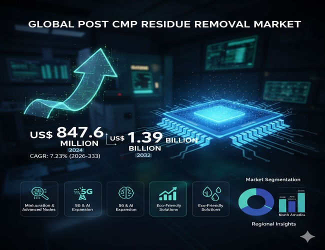 Post-CMP Residue Removal Market: Top Trends & Opportunities