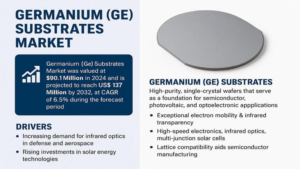 Germanium (Ge) Substrates Market: Global Market Size, Growth Drivers, and Forecast 2025–2032