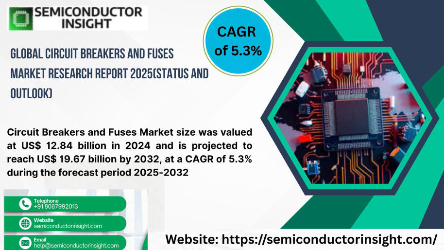 Circuit Breakers and Fuses Market: Global Smart Wearables to Grow at a CAGR of 5.3% Through 2032