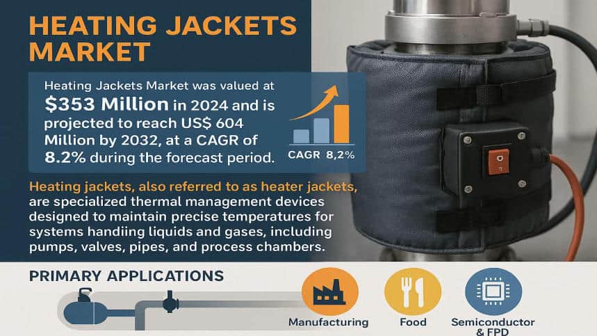 Heating Jackets Market: Global Market Size, Growth Drivers, and Forecast 2025–2032