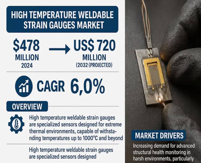 High-Temperature Weldable Strain Gauges: Market Size & Key Players