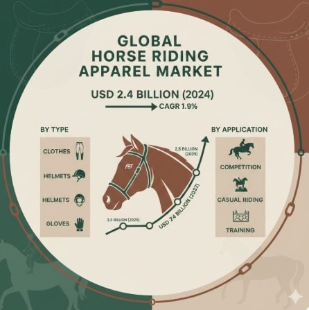 Horse Riding Apparel Market  Challenges : Growth, Share, Value, Size and Scope