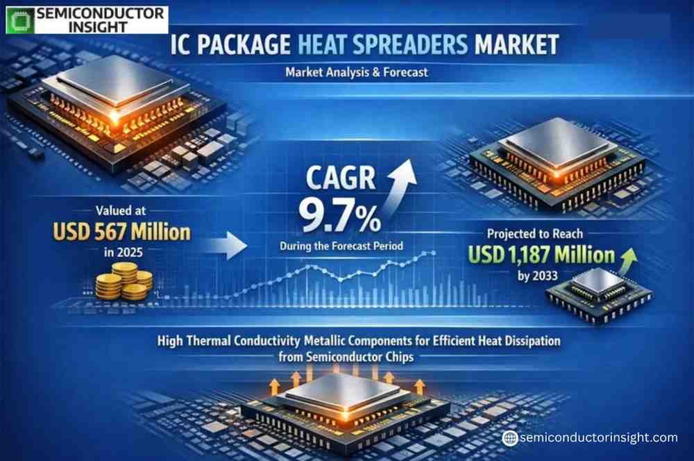 IC Package Heat Spreaders Market Forecast 2024–2032: 7.4% CAGR Driving USD 2.55 Billion