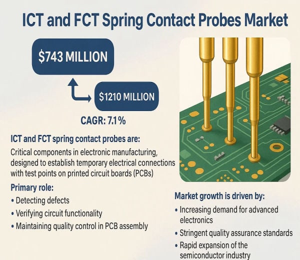 ICT & FCT Spring Contact Probes: Top Trends and Market Size