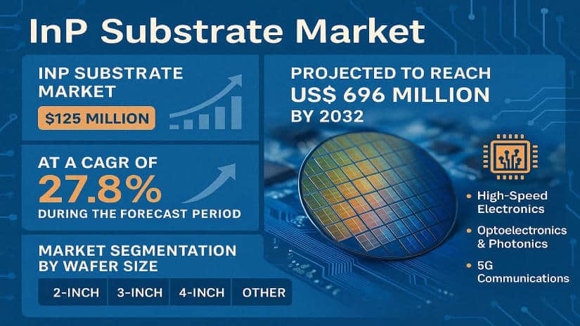 InP Substrate Market: Global Industry Trends, Technology Advancements, and Forecast 2025–2032