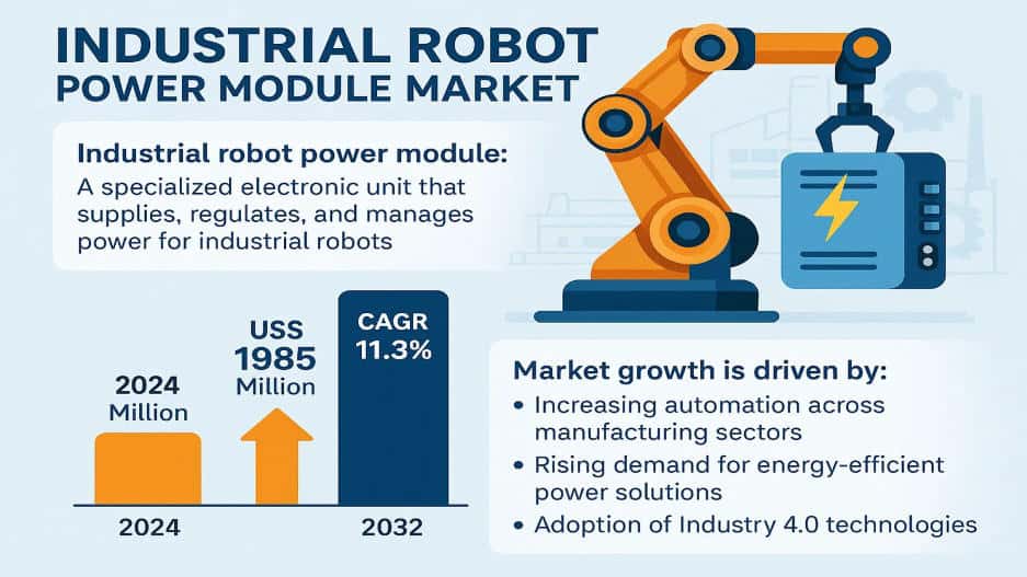 Industrial Robot Power Module Market: Value Chain Analysis and Emerging Trends 2032