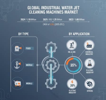 Industrial Water Jet Cleaning Machines Market  Analysis, Size, Share, Growth, Trends, Opportunities and Forecast