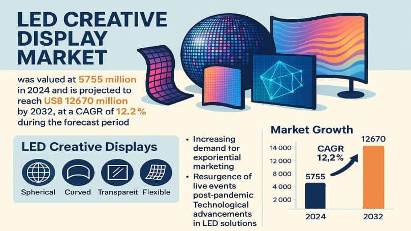 LED Creative Display Market: Global Market Size, Growth Drivers, and Forecast 2025–2032