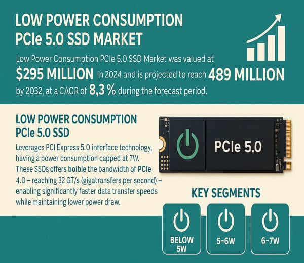 PCIe 5.0 Low-Power SSD Market: Top Trends and Market Size Forecast