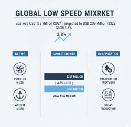 Low Speed Mixer Market  Analysis, Demand, Growth, Technology Trends, Key Findings and Forecast 