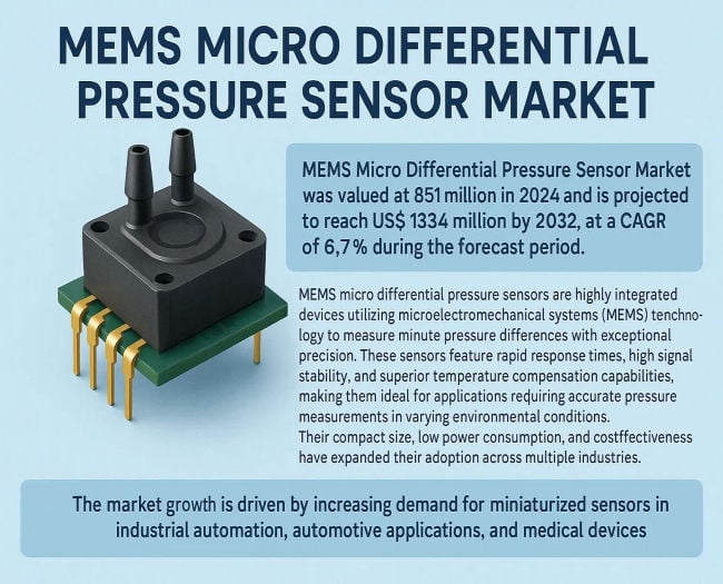 Top Trends in the MEMS Micro Differential Pressure Sensor Market
