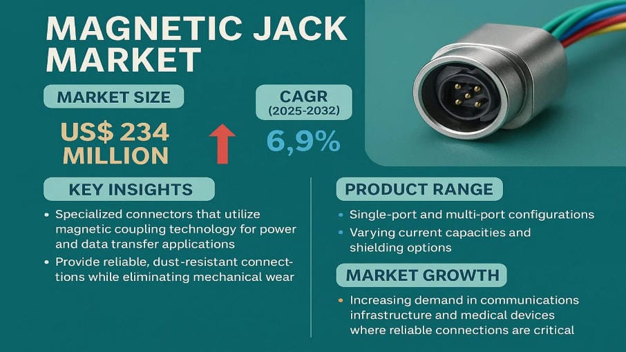 Magnetic Jack Market: Global Market Size, Growth Drivers, and Forecast 2025–2032