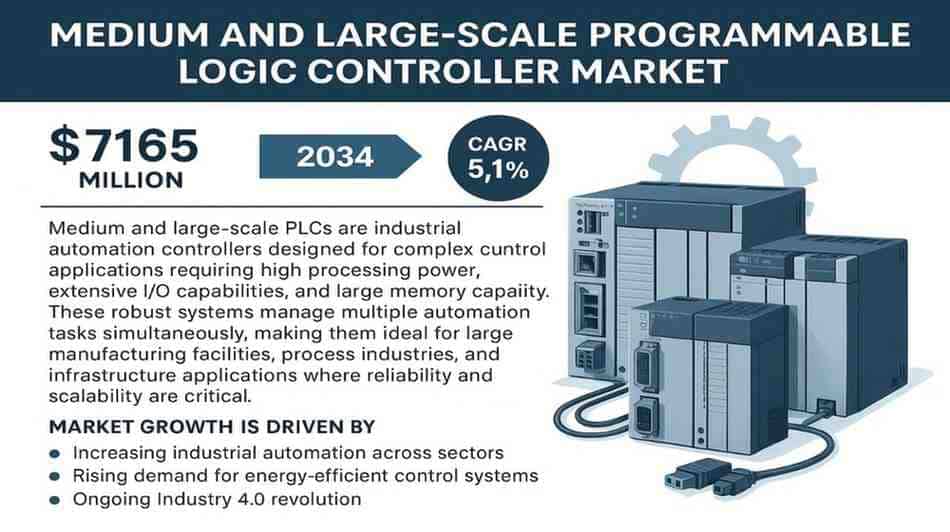 PLC Market Expands from USD 7,165 Million at 5.1% CAGR Through 2032