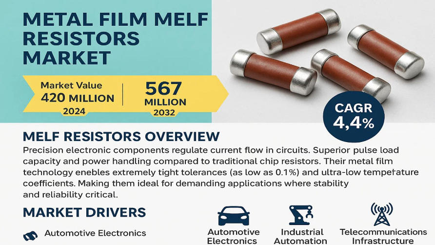 Metal Film MELF Resistors Market: Global Market Size, Growth Drivers, and Forecast 2025–2032
