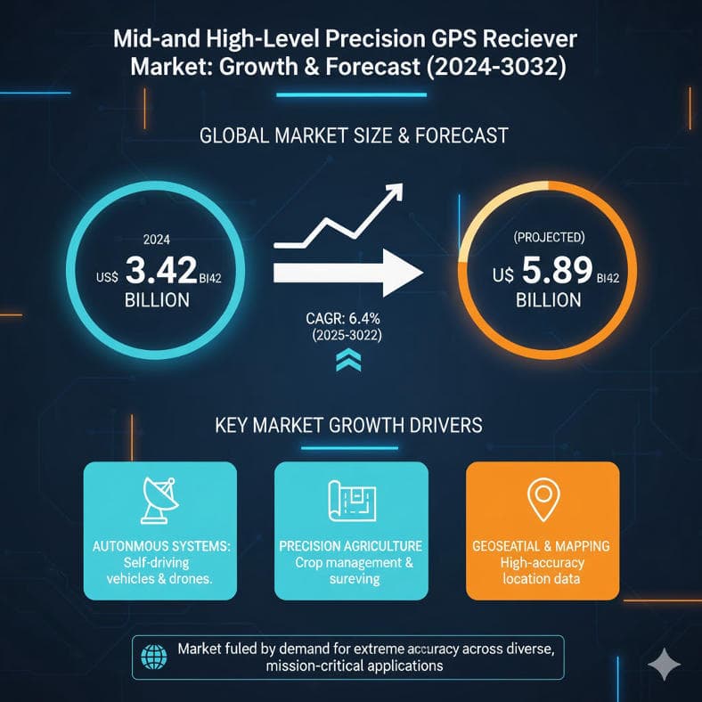 Global Mid- and High-Level Precision GPS Receiver Market: Market Size, Growth Drivers, and Forecast 2025–2032