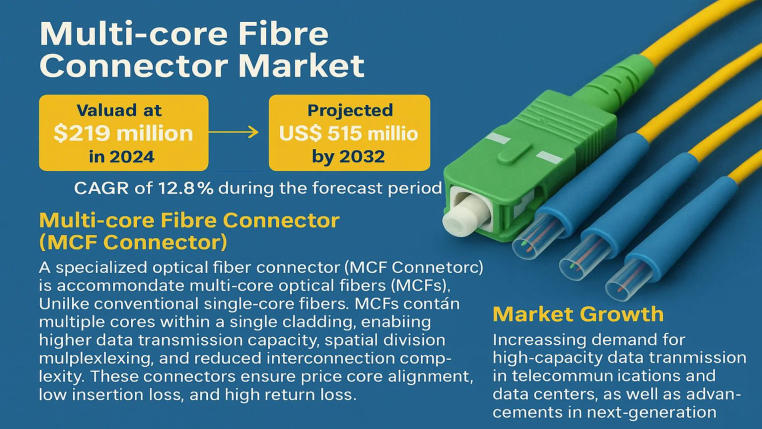 Multi-core Fibre Connector Market: Regional Outlook, Trends, and Growth Forecast 2032