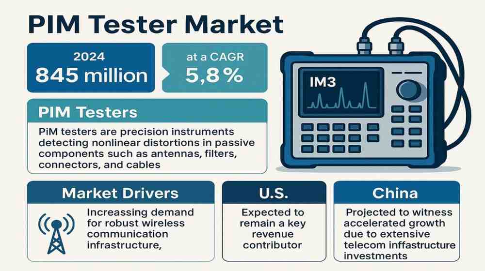 PIM Tester Market Revenue to Increase by Nearly 48% by 2032